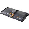 Lowepro GearUp Wrap, Borsa da Viaggio, Cavi, Caricabatterie e Chiavette USB, Custodia SD, Custodia Accessori Smartphone, Realizzata in Tessuto Riciclato, Grigio