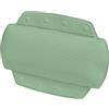 Spirella, Cuscino da bagno antibatterico e antiscivolo con 8 ventose, Comfort ottimale per doccia e vasca, Ideale per sicurezza e relax, Verde, 23 x 32 cm