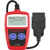 AUTOUTLET Dispositivo Diagnostico OBD2 OBDII Lettura dei Codici Scanner con Definizione DTC,Prontezza I/M e 10 Lingue,Tester Diagnostico per Autoveicoli