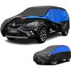 GunHyi Copriauto Gunhyi Impermeabile e Traspirante, Telo per Renault Captur, Copriauto Nero e Blu, Telo da Garage Completo per Proteggere da Pioggia, Sole e Polvere.
