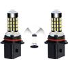 MCK Auto - PSX26W LED Canbus Lampadine Luci di marcia diurna DRL Xeno bianco 6000K Superluminoso e senza errori Compatibile con A4 - EA3R4-2 lampadine - Trasforma il tuo veicolo