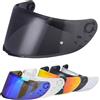 VCOROS Visiera Casco,Protezione per Il Vento del Motociclo,Casco Parabrezza Moto Visiera a Lente Integrale per MT V-14 Rapide Targo Blade 2 (Nero)