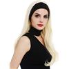 WIG ME UP - TYL-586-613 Parrucca Donna Fascetta fronte Lunga Liscia Biondo platino Biondo chiaro