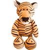 LGWJHCY Tiger Plush Toy, 25 cm Soft Doll, Birthday Soft Toy, Tiger Doll Toy 3D Throw Pillow Cartoon Toy