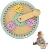 potatomato Accessori Busy Board e Lavagna delle attività: Materiale in Legno Naturale, Divertente Giocattolo Fai da Te per l'educazione della Prima Infanzia, per promuovere Le capacità