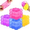 Audasi 4 Pezzi Antistress Per Adulti E Bambini, Squeeze Giocattoli Morbide Palline Da Schiacciare Con Design Cubo Antistress Giocattoli Sensoriali Per Gestire Ansia Palline Squishy Cube
