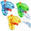 GOKIDSY 3 mini pistole ad acqua 8 cm colorati giocattoli estivi bambini spritzpistole portata lunga piscina spiaggia giardino festa all'aperto compatta divertente