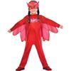 Amscan- PJMASQUES Costume PJ Mask Owlette (5-6 Anni), Multicolore, 5, 7AM9902949