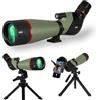 Gosky Cannocchiale 20-60x 80 - BAK4 Mirino angolato per tiro al bersaglio Caccia Uccelli Osservazione degli animali selvatici con smartphone Adatper e adattatore
