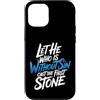 Bible Reflection Grace Reminder Custodia per iPhone 12/12 Pro Let He Who Is Without Sin Cast The First Stone |-