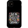 Bible Reflection Grace Reminder Custodia per iPhone 11 Let He Who Is Without Sin Cast The First Stone |-