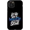 Bible Reflection Grace Reminder Custodia per iPhone 11 Pro Let He Who Is Without Sin Cast The First Stone |-