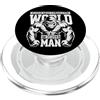 BOEC Gear 96.4% Abbigliamento Silverback Gym, body building, Strongman, WSM PopSockets PopGrip per MagSafe