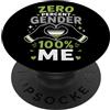 Agender Tees Co Agender Zero Percent Genere 100% Me PopSockets PopGrip Adesivo