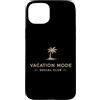 Fun Beach & Vacation Apparel HHWCo. Custodia per iPhone 15 Plus Modalità Vacanze Social Club Estate Viaggi Spiaggia Vita