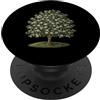 Nature Lover Outdoor Forest Wildlife Tre Alberi Natura Amante Foresta All'aperto Fauna Selvatica PopSockets PopGrip Adesivo