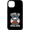 Level 20 Unlocked Awesome Since 2006 Custodia per iPhone 13 Livello 20 sbloccato fantastico dal 2006