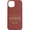 Oregon born and Oregon apparel Custodia per iPhone 15 Plus Vintage Firenze Oregon