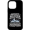 Night Reader Book Mom Midnight Reading Custodia per iPhone 14 Pro Max Capitoli del libro Night Reader Mom Lost In Midnight
