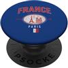 Maglietta Francia Uomo Francia Francese Regalo Francia Torre Eiffel Francese Francia Francese PopSockets PopGrip Adesivo