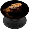 Beardie Gift PopLove Co. Cute Bearded Dragon Reptile lizard Pet Gift PopSockets PopGrip Adesivo