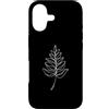 Jimbeels Custodia per iPhone 17 Glicine Line Art Amante Piante