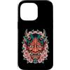 TOKYO WAVES Oni Mask Designs Custodia per iPhone 14 Pro Max Maschera giapponese del diavolo Yokai del diavolo Hannya Giappone Oni