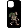 Bigfoot Bonsai Tree Lovers Custodia per iPhone 12/12 Pro Bigfoot - Albero bonsai da portare con sasquatch, giardino, natura zen
