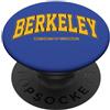 Berkeley University Logo collegiale PAFI460 dell'Università di Berkeley PopSockets PopGrip Adesivo