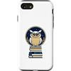 Timowo Studio Custodia per iPhone SE (2020) / 7/8 Gufo su libri design animale