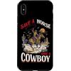 Southern Western Cowboy Boots Rodeo Grap Custodia per iPhone XS Max Salva un giro a cavallo Un ranch di bestiame da rodeo occidentale da cowboy
