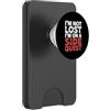 Citazioni della logica dei giocatori e d I'm Not Lost I'm On A Side Quest Gamer Nerd Joke |- PopSockets PopWallet per MagSafe