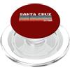 Regali estivi per aquiloni e surfisti California Santa Cruz USA uomini donne PopSockets PopGrip per MagSafe
