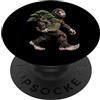 Bigfoot Bonsai Tree Lovers Bigfoot - Albero bonsai da portare con sasquatch, giardino, natura zen PopSockets PopGrip Adesivo