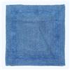 HOMESCAPES Tappetino da bagno lusso, 1600 g/m², extra morbido, 100% cotone, reversibile, antiscivolo, lavabile, super assorbente, asciugatura rapida, blu cobalto, 50x50 cm