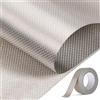 AYYDS Tessuto RF Faraday, tessuto schermante bloccante di qualità militare, tessuto conduttivo, tessuto nickel Faraday con nastro adesivo conduttivo (1,1 × 2 m)