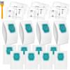 YTUGIL 12 Sacchetti per aspirapolvere compatibili con Miele Guard L1, S1, M1 — Alta capacità — Include 3 filtri di protezione motore (Blu)
