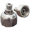 ForHome Adattatore prolunga per riduttore di pressione Co2 per bombole ricaricabili M11x1 a W21.8x1/14