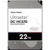 Western digital Hard disk 3.5 22TB Western digital Ultrastar SATA III [0F48155]