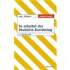 Olaf Wißmann Ru So arbeitet der Deutsche Bundestag: Ausgabe 20 (Tascabile)