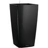 LECHUZA CUBICO Premium 40 nero lucido 18196