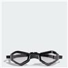 adidas Unisex - Adulto Ripstream Select Swim Goggles Safety Glasses, Black/Silver Metallic, One size