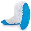 Franz Mensch Hygostar 2860H Überschuhe für Hygomat weiß/blau PP/CPE 70 Stk./Pack