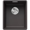 BLANCO SUBLINE 320-F - Lavello da cucina in granito filo-top per basi di lavello con larghezza di 40 cm - SILGRANIT - Grigio - 523417