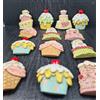 12 magneti decoro torte assortite h cm 6