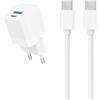 WTK Cavo e Wallplug (USB-C + USB-C) 20W - WTK - refurbished