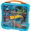 Theo Klein 2411 Hot Wheels Valigetta da Collezione | Fantastica custodia con luce, montaggio a parete e spazio per 36 macchinine | Giocattolo per bambini dai 3 anni in su