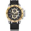 Invicta I-Force 19253 Orologio da Uomo con Movimento al Quarzo - 51 mm, Argento/Oro