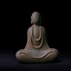 Daisylily Statua di Buddha senza volto, scultura di Buddha in ghisa massiccia, decorazione zen per interni ed esterni, decorazione per la casa di meditazione per la stanza spirituale