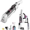 Shark StainForce HX100UKT - Detergente senza fili, leggero e portatile, elimina macchie e odori per tappeti, tappezzeria, auto, con contenitore, accessori e soluzione detergente da 500 ml